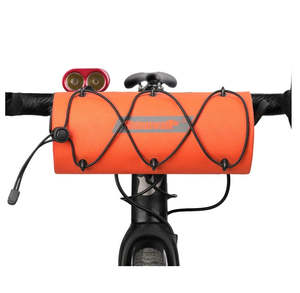 Batteries: RHINOWALK Waterproof Handlebar Roll Bag - 2.4 Liter, Orange
