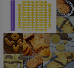 Alphabet Number DIY Letter Cookie Biscuit Stamp Cutter Cake Fondant  Molds 74PCS