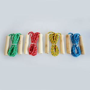Sports: SKIPPING ROPE With wood handles - Length Adjustable, 10pcs!, wholesales