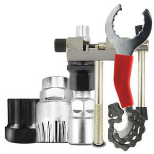 Bike Repair Tool Kit 5 in 1 - for cassette, bottom bracket, chain, Crank