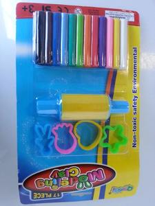 Toys: Modelling Clay 17Pcs Non-toxic safety environment