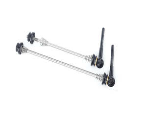 Bike Parts And Accessories: LeBycle Bicycle Quick Release Skewer Set - Universal size, Titanium Alloy