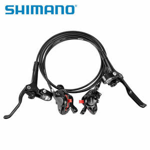 Brakes And Brakes Pads: Shimano BR+BL-MT200 MTB Bicycle Bike Hydraulic Disc Set Brake Front & Rear Black