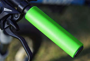 LeBycle Bike Handlebar Grips - NBR Material, Soft, Anti-slip, Green