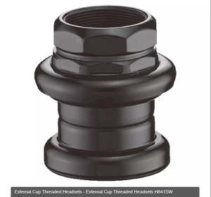 Neco Headset H841- External Cup Threaded Headset, 1-1/8"x26T Headset