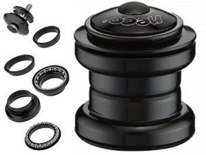 Handlebar And Grips: Neco Headset H852 - 1-1/8" Threadless Headset