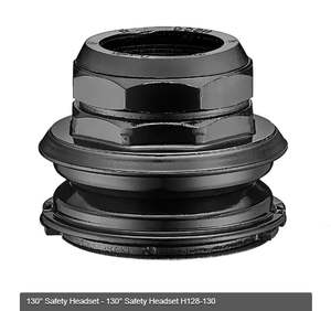 Handlebar And Grips: Neco Headset H128 - 1-1/8" Safety Semi-Integrated Headset