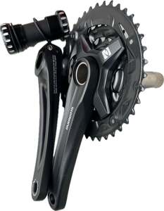 Mountain Bike Crankset - Shimano FC-MT210 40-30-22T,175mm, 9/27 speeds