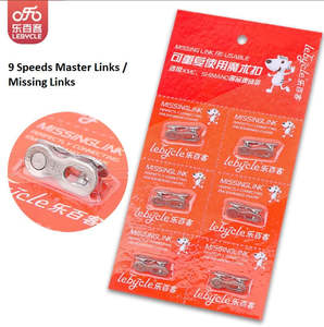 LeBycle Bike Chain Master Links, Missing Links - for 9 speeds chain