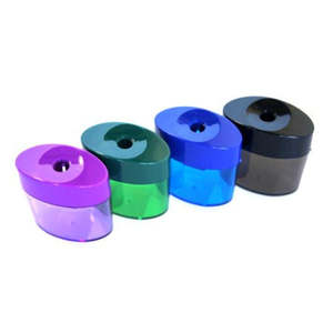 Deli Single Hole Pencil Sharpeners W39763- 12pcs