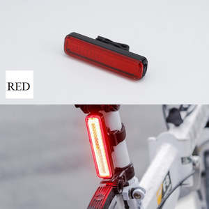 Bicycle Tail Light AQY-0107 - Bright COB LED, Rechargeable