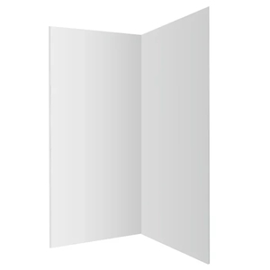 Products: 900 x 1200 x 1950mm 2-Sided Flat Acrylic Shower Wall Liner - Green Home Bathroom