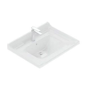 Products: Deep Ceramic Basin 600mm - Green Home Bathroom