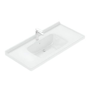Products: Deep Ceramic Basin 900mm - Green Home Bathroom