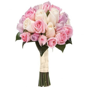 Wedding flower delivery: Sweet Pastel Bouquet