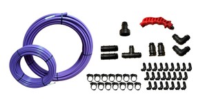 Products: Tube - Drip Tube Complete Kit with Flush Valve, Check Valve & Air Vacuum Breaker - greenloo.org.nz