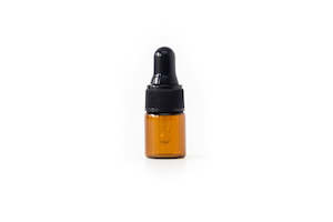 Glass Bottles: 2mL Amber Glass Via with Dropper