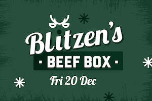 badge_bf955a_New: Blitzen's Christmas Meatbox | 20 December Delivery