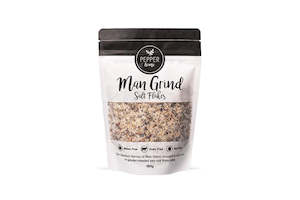 Pantry: Pepper & Me Man Grind Salt Flakes 150g