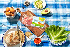 Frying Cuts Build A Box: Freedom Farms Streaky Bacon 250g