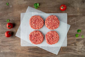Most Popular Build A Box: 400g Angus Beef and Cheese Burgers (GF)