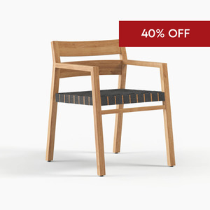Outdoor Dining Chairs: Devon Kisbee Carver Outdoor Chair