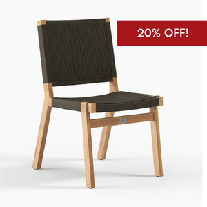 Outdoor Dining Chairs: Devon Jackson Outdoor Dining Chair - Grey