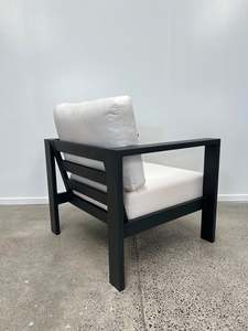 Southport Outdoor Armchair - Aluminium + Sunbrella®