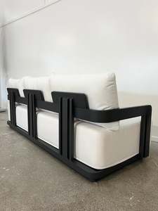 Outdoor Sofas: Marlo Outdoor 3 Seater Sofa - Aluminium + Sunbrella®