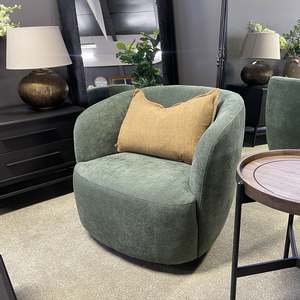 Bowie Swivel Chair - Moss