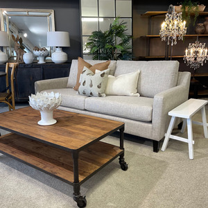 Omaha 3 + 2.5 Seater Lounge Suite - Nixon Fabric - NZ Made