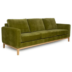 Custom New Zealand Made Sofas And Lounge Suites: Parnell 3.5 Seater Sofa - Orleans Moss - NZ Made