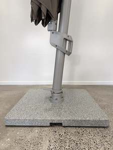 100KG Granite Umbrella Base for Cantilever Umbrellas - with feet