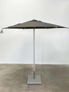 Greenslades Cocoa 'Pop Up' Outdoor Umbrella - 2.5m Round - Charcoal