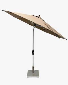 Greenslades Costa Tilting Outdoor Umbrella - 3.0m Octagonal - Taupe