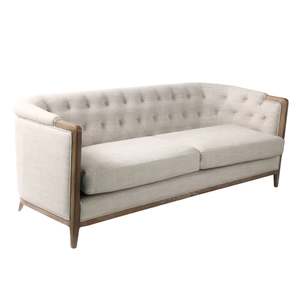 Sofas Lounge Suites Corner Lounge Suites: Messina Sofa - Natural