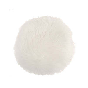 Kitchen Dining Accessories: NZ Sheepskin Seat Pad - Ivory