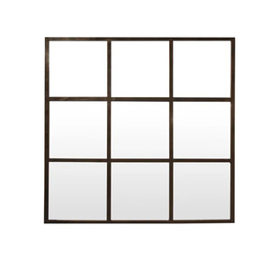 Mirrors 1: Square Iron Grid Mirror - 1000