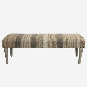 Calypso Jute Ottoman Bench