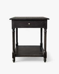 Chloe Bedside Table - Black