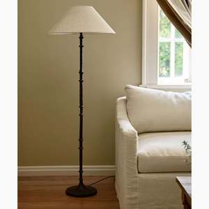 Lighting 1: Hammered Floor Lamp Base + Shade