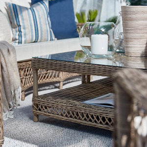 Artwood Outdoor Wicker Collection: Artwood Marbella Outdoor Coffee Table