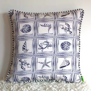Blue: Ocean Breeze - Cushion Cover - 48cm x 48cm