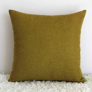 Green: Breathe Green - Cushion Cover - 43cm x 44cm