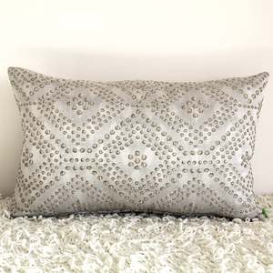 Silver Whisper - Cushion Cover - 54cm x 35cm
