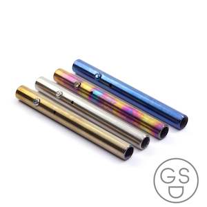 The Gem Stem - Anodised Dynavap Stem w/ Rollstop Gem - Custom-Built / Limited Edition