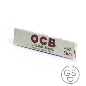 Ocb Rolling Papers: OCB Organic Hemp Slim - 32 Pack
