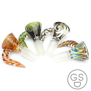 Greenstone Dispensaries: 14mm Glass Slider Cone Piece With Handle