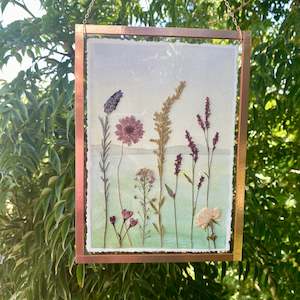 Watercolour Flowerscape Original 16cm x 22cm