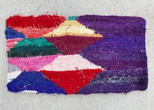 Moroccan Boucherouite Cushion